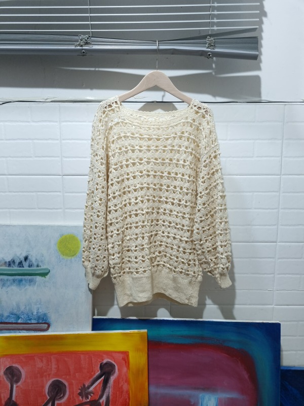 VINTAGE handmade crochet knit